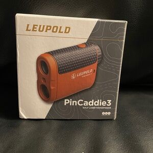 GOLF LASER RANGEFINDER - LEUPOLD PINCADDIE 3  (Used 1 x, in box, mint condition)